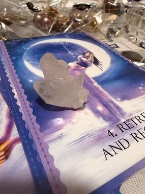 Clear Quartz Cluster Crystal - White